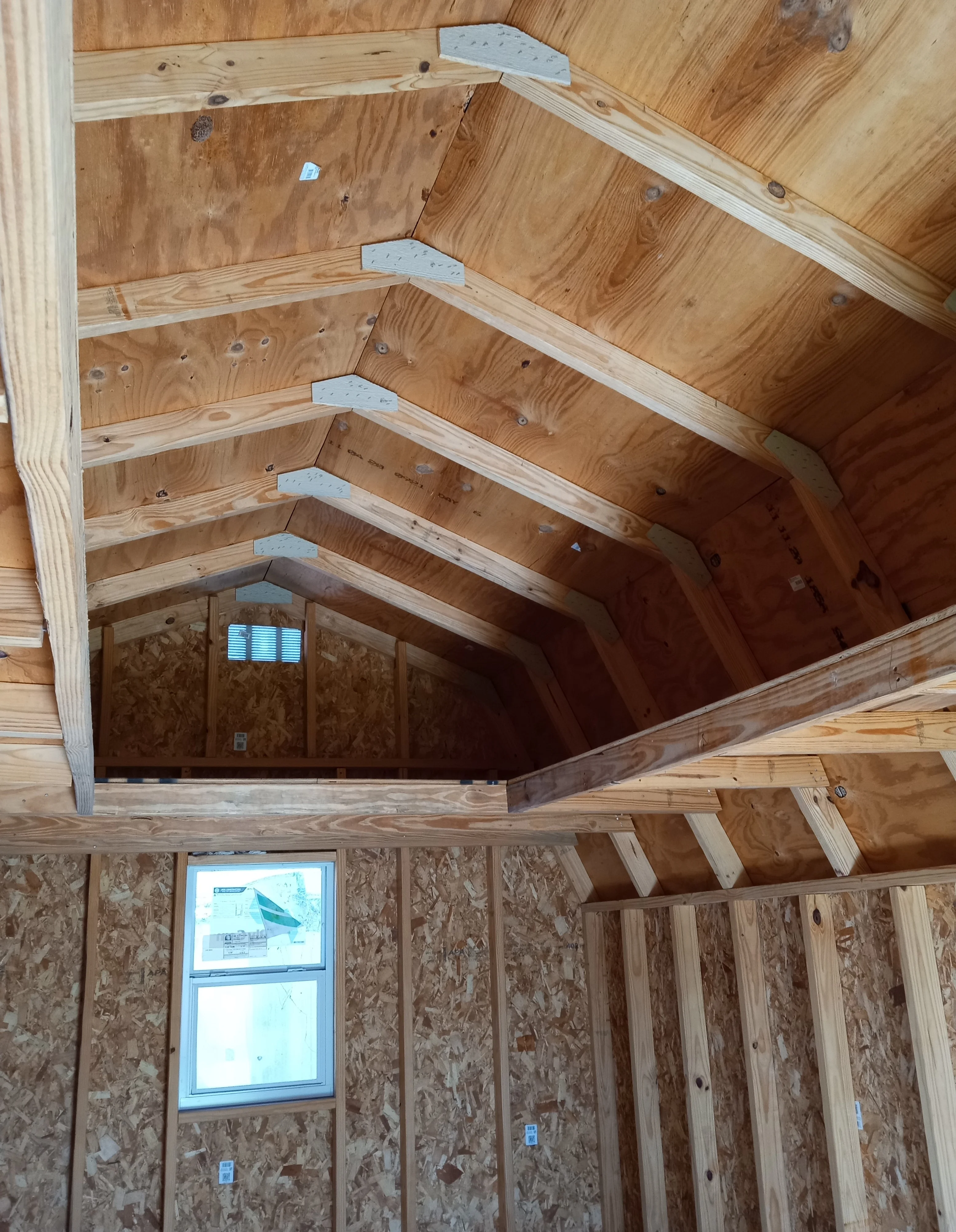 Barn Loft With Shelves Option