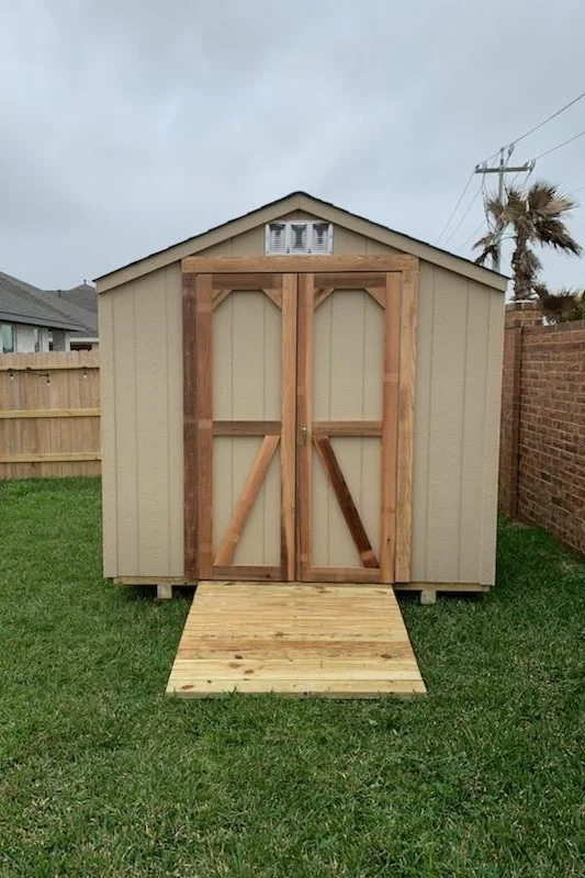 Customer Shed Build Gable