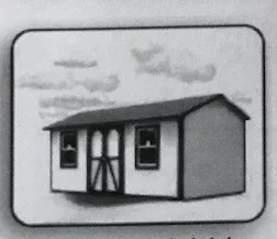 Gable With Side Door